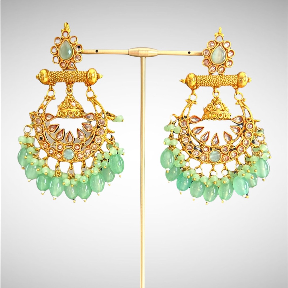 Beautiful Polki Earrings